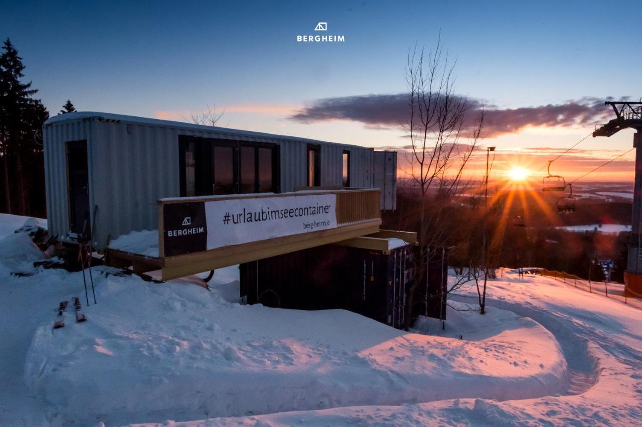 Vila Bergheim Container Loft Schöneck Exteriér fotografie