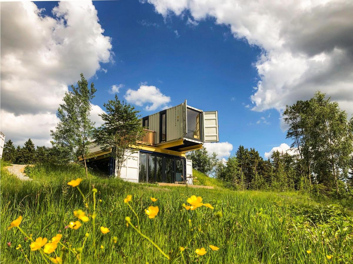 Vila Bergheim Container Loft Schöneck Exteriér fotografie