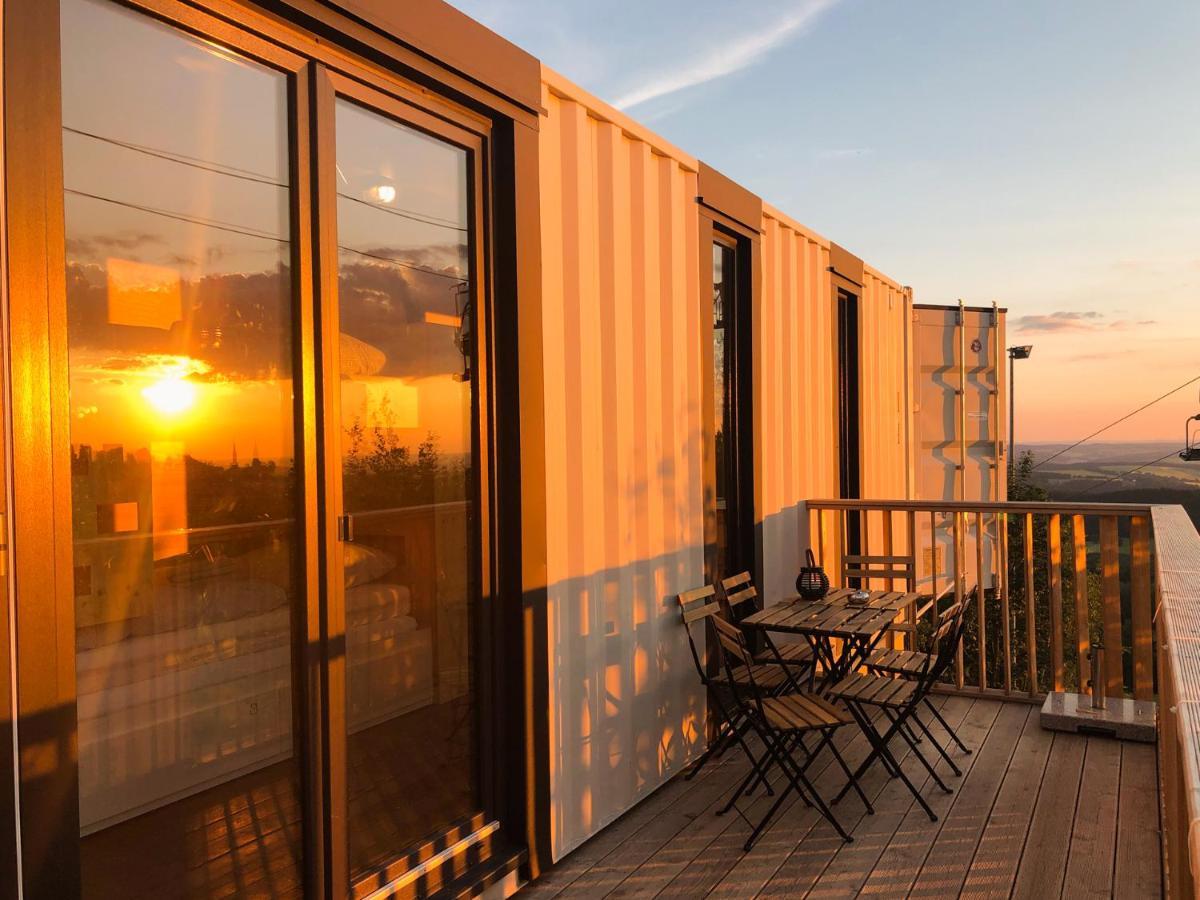 Vila Bergheim Container Loft Schöneck Exteriér fotografie