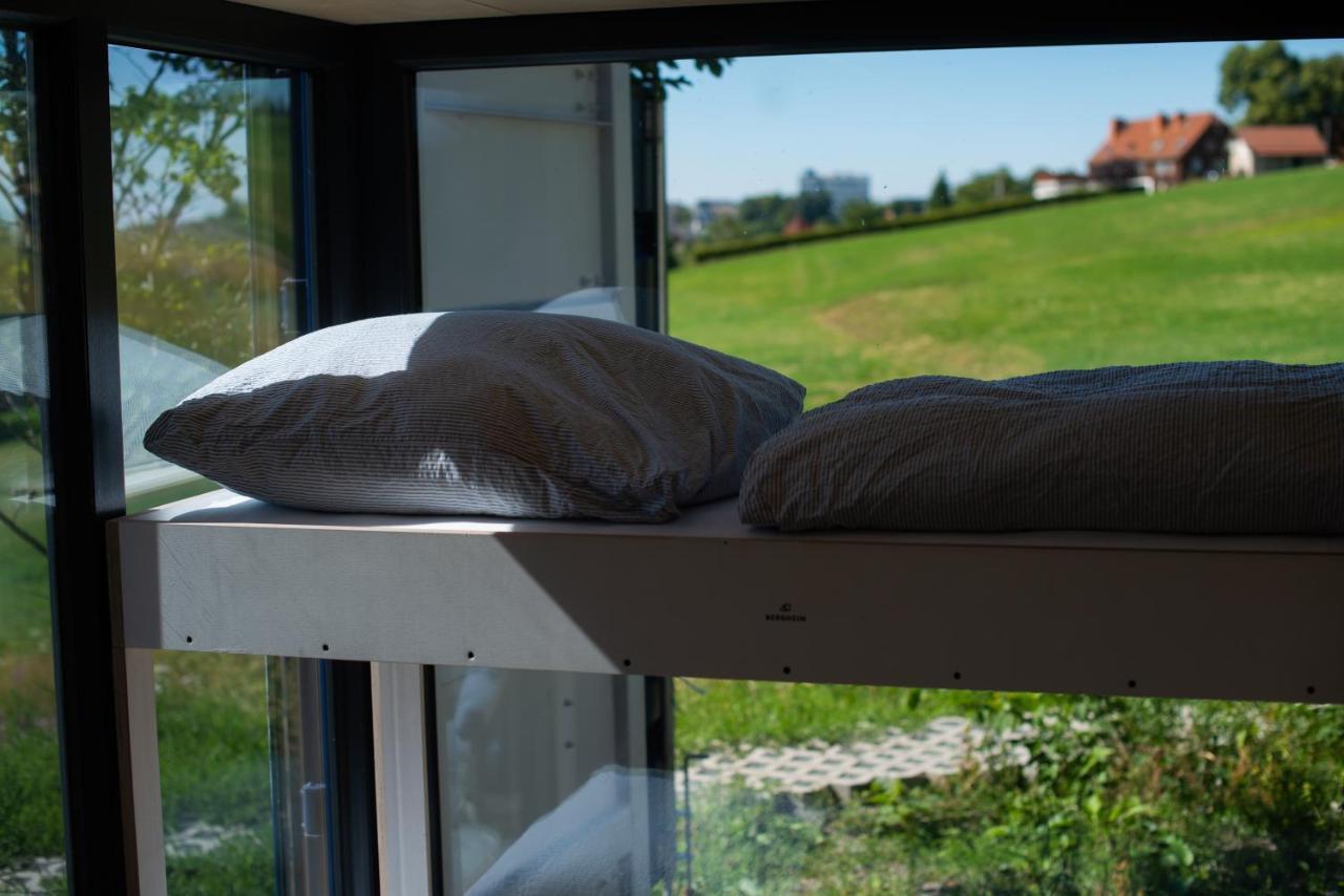 Vila Bergheim Container Loft Schöneck Exteriér fotografie