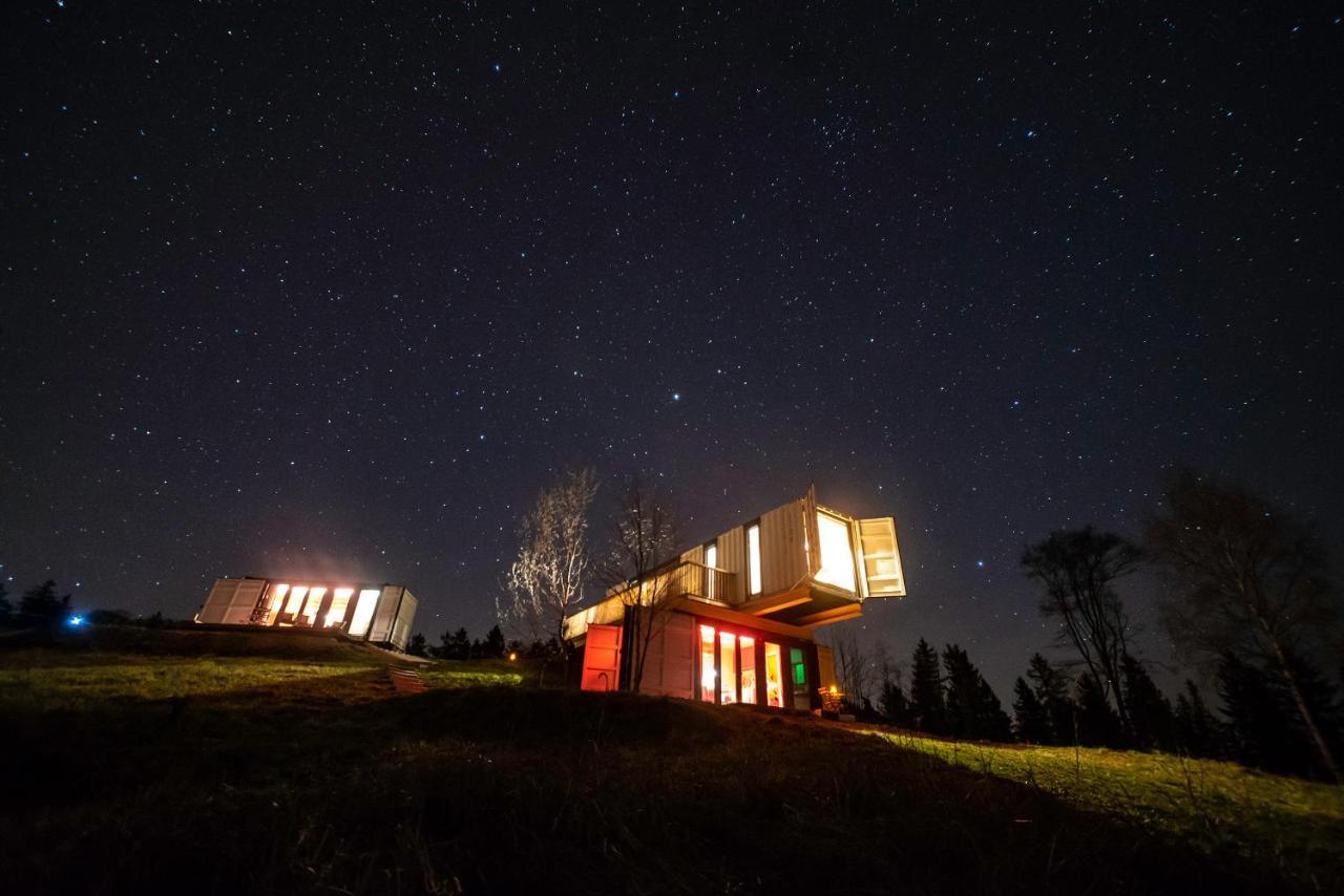 Vila Bergheim Container Loft Schöneck Exteriér fotografie